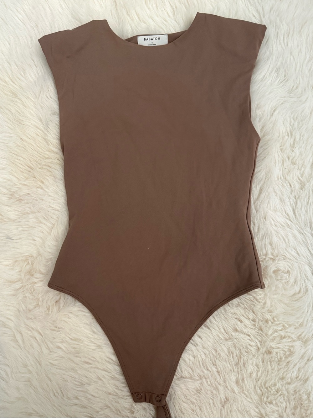 Babaton Brown should pad One-Piece Bodysuit Aritzia
